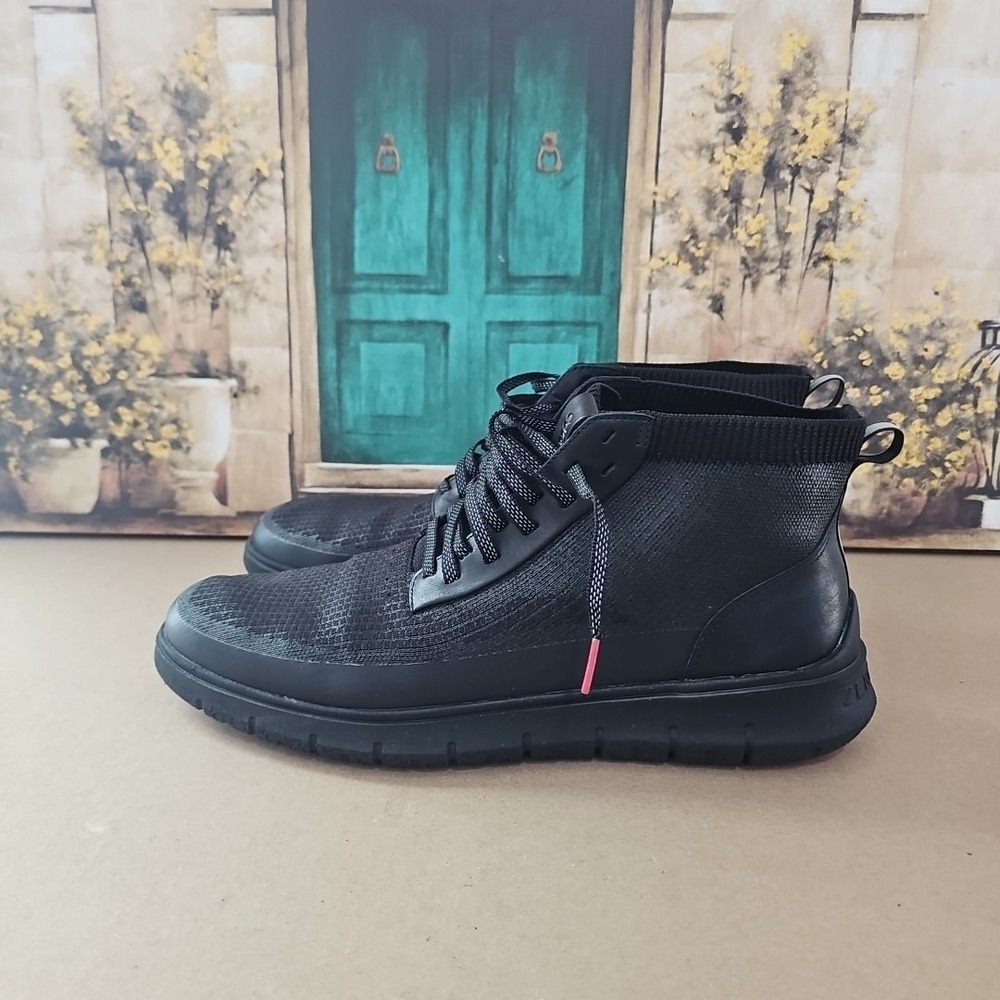 MENS COLE HAAN HIGHTOP SHOES - Black - US Mens Size 12 M